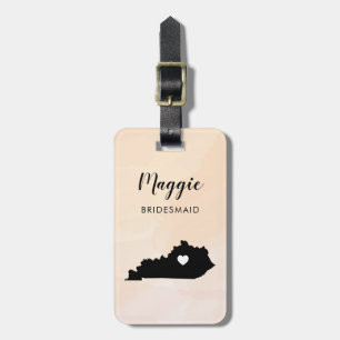 Etiqueta De Bagagem Tag da Bagagem do Kentucky, Festa de casamento bem