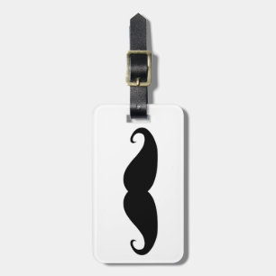 Etiqueta De Bagagem Tag da bagagem do Moustache