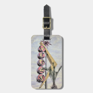 Etiqueta De Bagagem Tag da bagagem do sinal de Las Vegas Nevada do