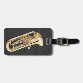 Etiqueta De Bagagem Tag da bagagem - Euphonium - escolha a cor
