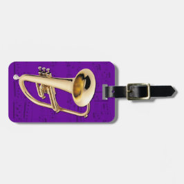 Etiqueta De Bagagem Tag da bagagem - Flugelhorn - escolha a cor