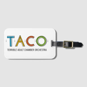 Etiqueta De Bagagem Tag da caixa da bagagem ou do instrumento