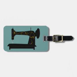 Etiqueta De Bagagem Tag da identificação da máquina de costura do
