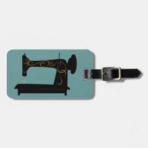 Etiqueta De Bagagem Tag da identificação da máquina de costura do