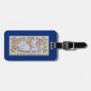 Etiqueta De Bagagem Tag do saco do bilhete do forro de oceano do
