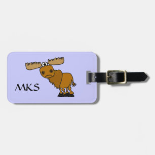 Etiqueta De Bagagem Tag engraçado CD da bagagem dos alces