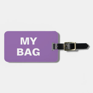 Etiqueta De Bagagem Tag engraçado da bagagem com "meu saco" escrito