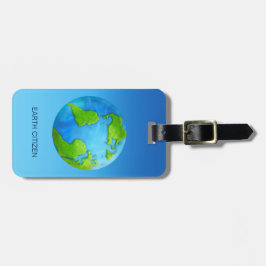 Etiqueta De Bagagem Tag feito sob encomenda da bagagem da terra do