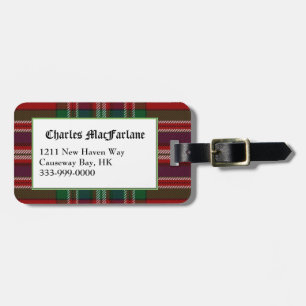 Etiqueta De Bagagem Tag feito sob encomenda da bagagem da xadrez de