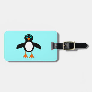 Etiqueta De Bagagem Tag feito sob encomenda da bagagem do pinguim