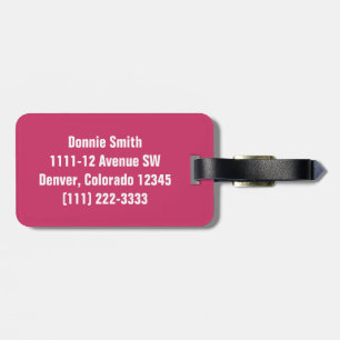 Etiqueta De Bagagem Tag Golfing personalizado do saco de golfe do