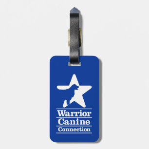Etiqueta De Bagagem Tag invertido da bagagem do logotipo de WCC