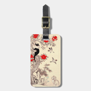 Etiqueta De Bagagem Tag japonês da bagagem do gatinho e do filhote de