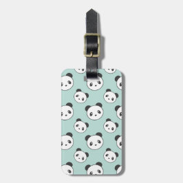 Etiqueta De Bagagem Tag modelado panda da bagagem