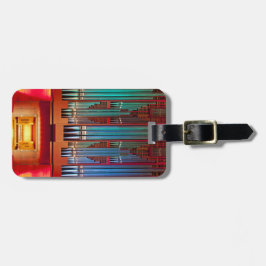 Etiqueta De Bagagem Tag para organistas - Christchurch da bagagem