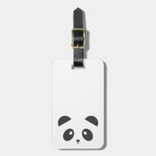 Etiqueta De Bagagem Tag personalizado da bagagem da panda
