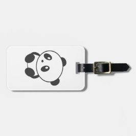 Etiqueta De Bagagem Tag personalizado da bagagem da panda