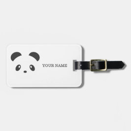 Etiqueta De Bagagem Tag personalizado da bagagem da panda