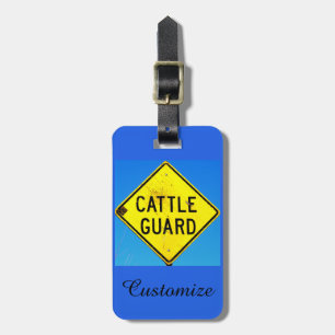 Etiqueta De Bagagem Tag personalizado da guarda de gado