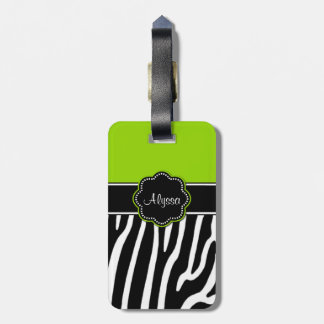 Etiqueta De Bagagem Tag personalizado impressão da bagagem da zebra do