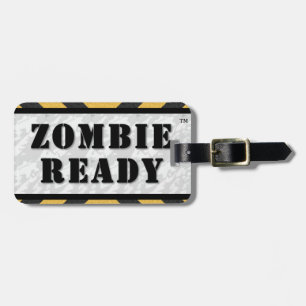 Etiqueta De Bagagem Tag pronto da bagagem do zombi/Tag da engrenagem