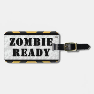 Etiqueta De Bagagem Tag pronto da bagagem do zombi/Tag da engrenagem