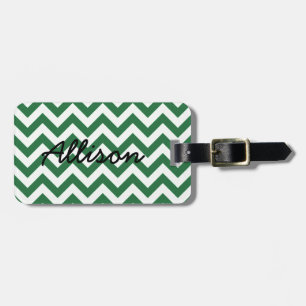Etiqueta De Bagagem Tag Trendy Chevron