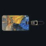 Etiqueta De Bagagem Tag Van Gogh - Personalize!<br><div class="desc">Basta adicionar suas informações e você está pronto para viagem no estilo! Café Terrace da Noite,  também conhecido como The Cafe Terrace no Place du Forum,  foi pintado por Vincent van Gogh em Arles,  França,  médio-setembro de 1888.</div>