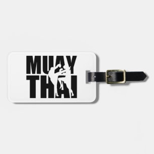 Etiqueta De Bagagem Tailandês de Muay