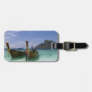 Etiqueta De Bagagem Tailândia, Ilha Phi Phi Don, praia de Yong Kasem,