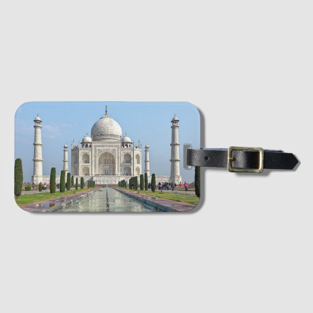 Etiqueta De Bagagem Taj mahal (Frente Horizontal)