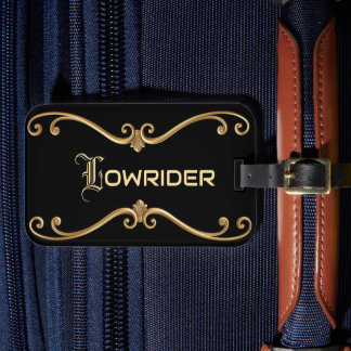 Etiqueta De Bagagem Tapete para Carro LowRider