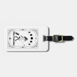 Etiqueta De Bagagem Tarot Card Traveler Astrology Zodiac Sign Gift