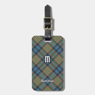 Etiqueta De Bagagem Tartan Antigo do Clã MacLellan