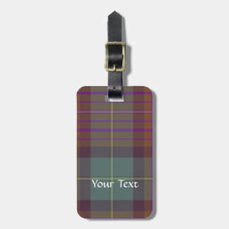 Etiqueta De Bagagem Tartan antigo escocês