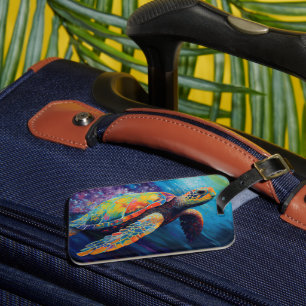 Etiqueta De Bagagem Tartaruga-do-mar