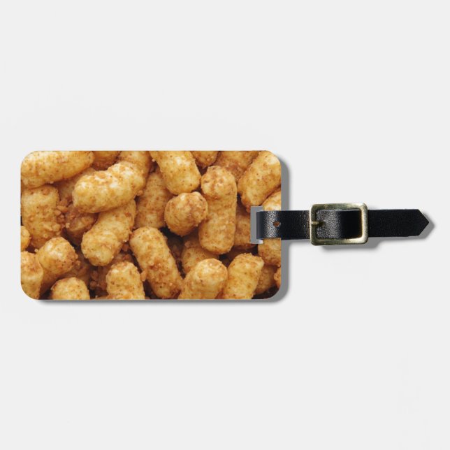 Etiqueta De Bagagem Tater Tots (Frente Horizontal)