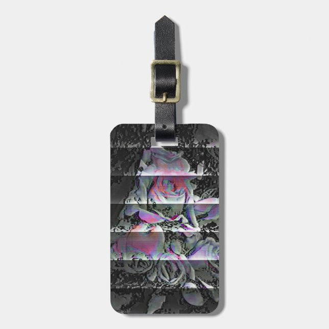 Etiqueta De Bagagem Techno Bouquet  (Frente Vertical)
