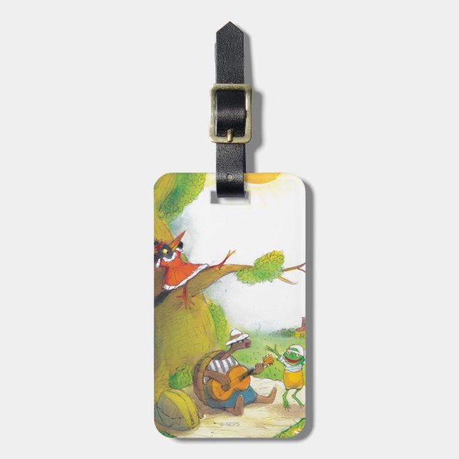 Etiqueta De Bagagem Ted, Ed e Caroll o piquenique 1 (Frente Vertical)