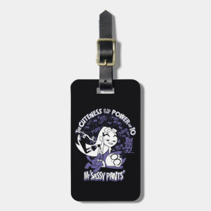 Etiqueta De Bagagem Teen Titans Go! Starfire & Mr Sassy Pants