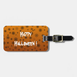 Etiqueta De Bagagem Teia de Aranha de Halloween