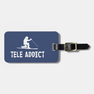 Etiqueta De Bagagem Tele Addict