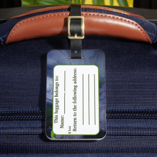 Etiqueta De Bagagem Tempestade Acrylic Pour Inspirada