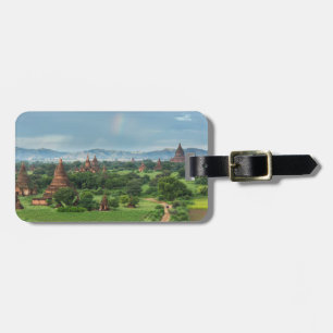 Etiqueta De Bagagem Templos em Bagan, Myanmar