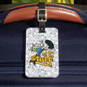 Etiqueta De Bagagem Tempo de Aventura Finn "I Am In This Stuff" (Est