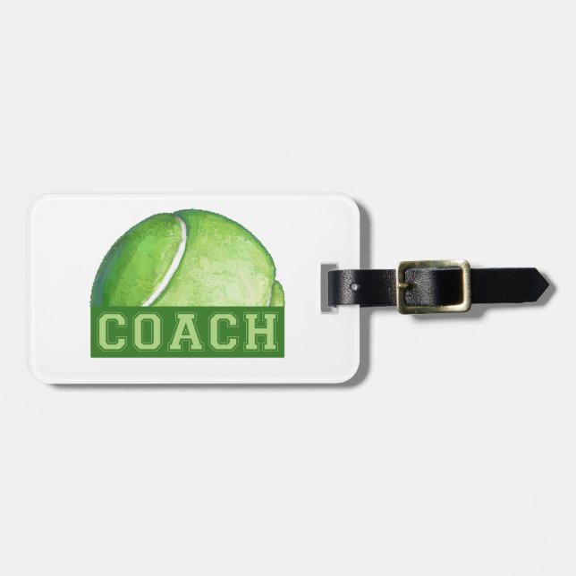 Etiqueta De Bagagem Tênis Coach (Frente Horizontal)