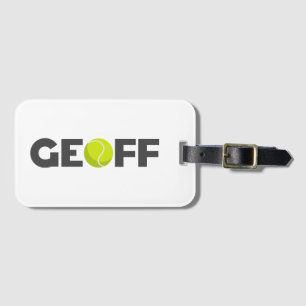 Etiqueta De Bagagem Tênis de Geoff