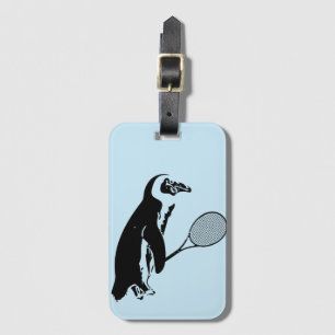 Etiqueta De Bagagem tênis de pinguim