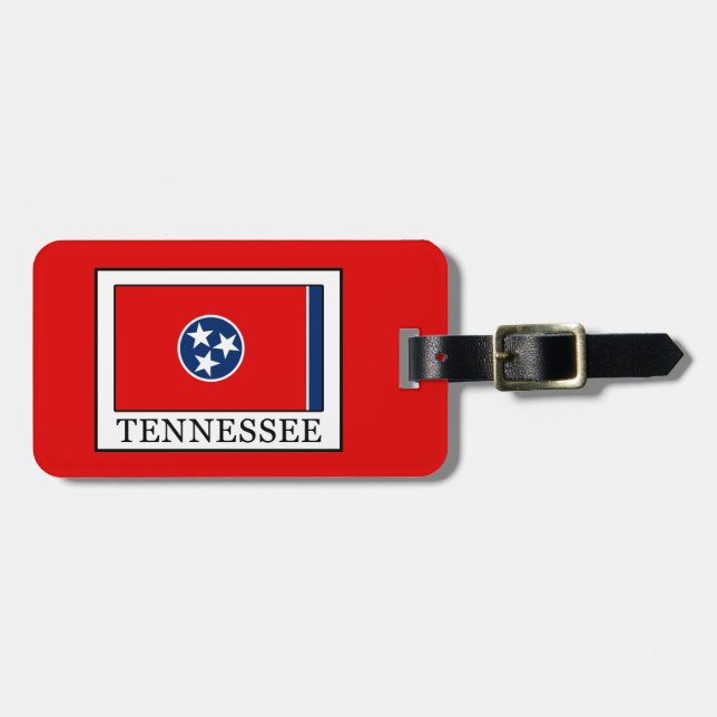 Etiqueta De Bagagem Tennessee (Frente Horizontal)