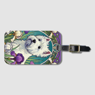 Etiqueta De Bagagem Terrier West Highland Westie